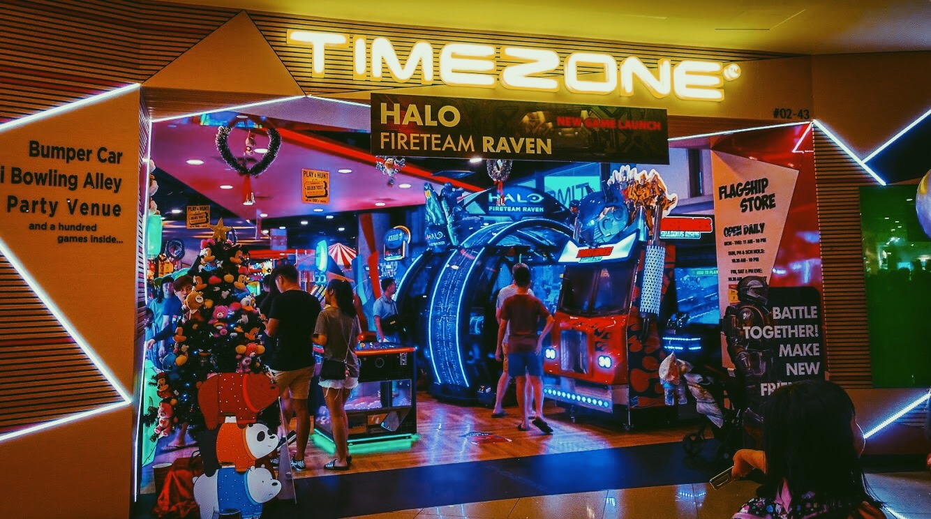 Timezone Inspired Party Area